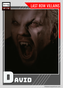 Trading Card Picture of David Powers (Kiefer Sutherland in The Lost Boys)
